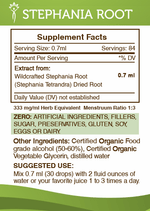 Stephania Root Tincture