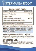 Stephania Root Tincture
