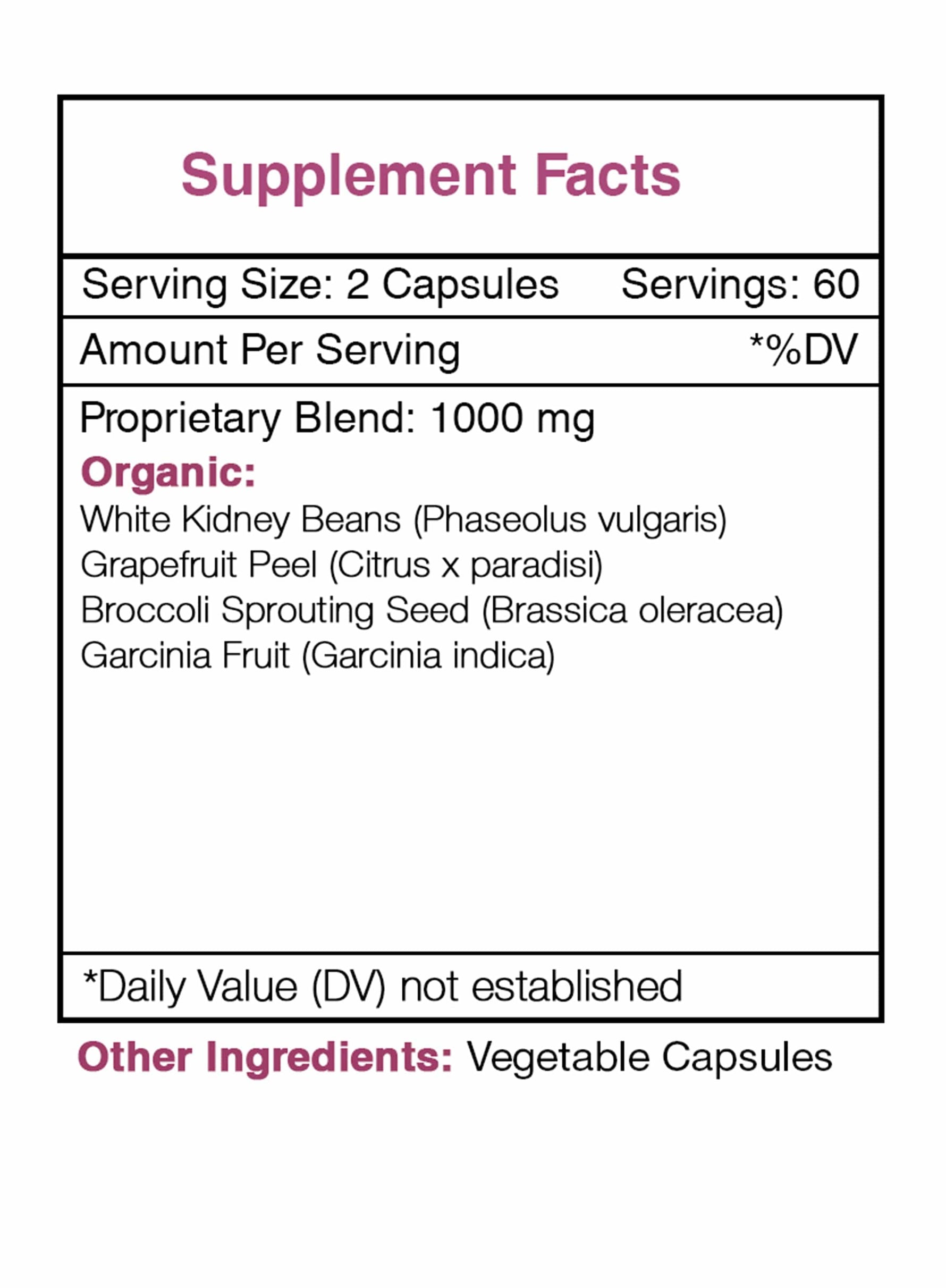 StopCarb Capsules - Carb Blocker Formula
