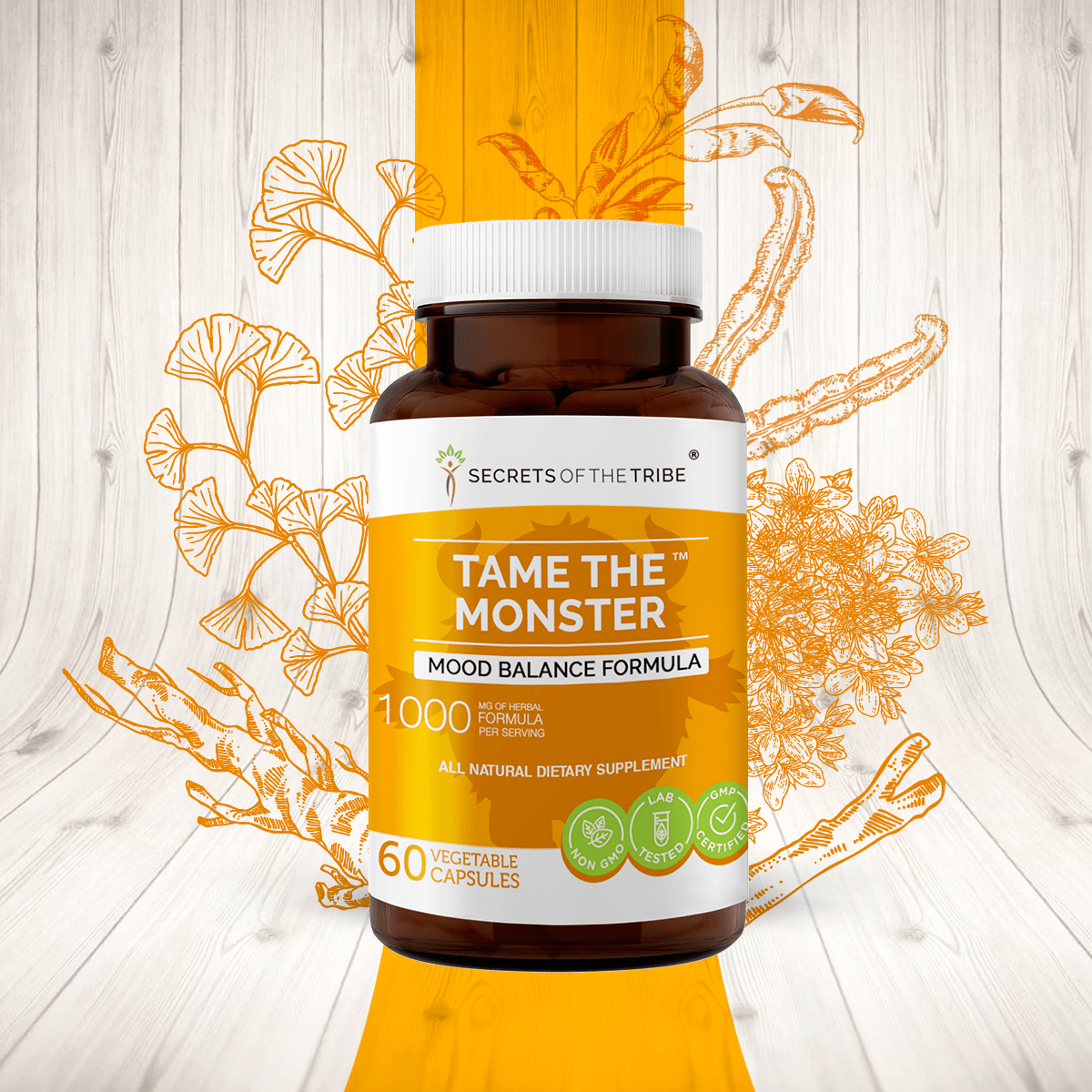 Tame the Monster Capsules - Mood Balance Formula