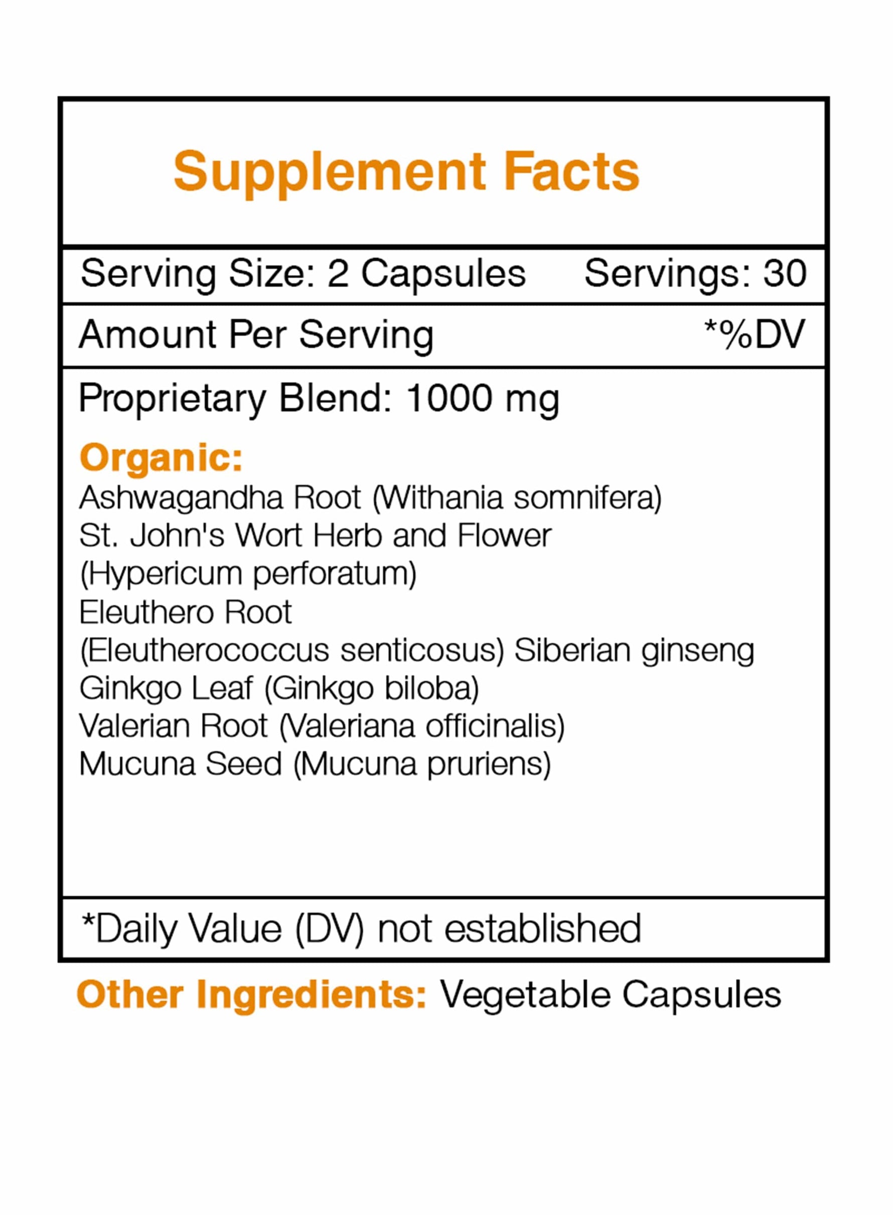 Tame the Monster Capsules - Mood Balance Formula