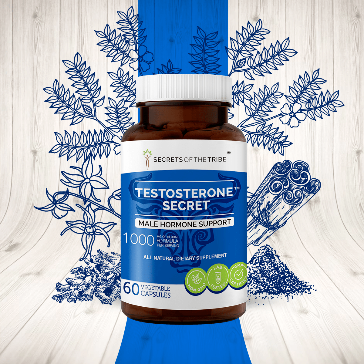 Testosterone Secret Capsules - Male Hormone Support