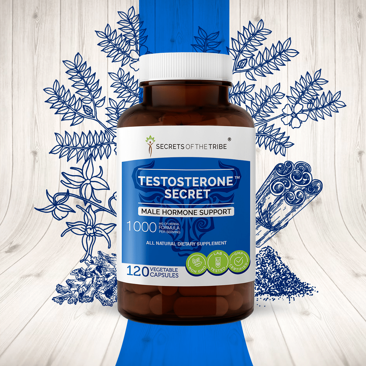 Testosterone Secret Capsules - Male Hormone Support