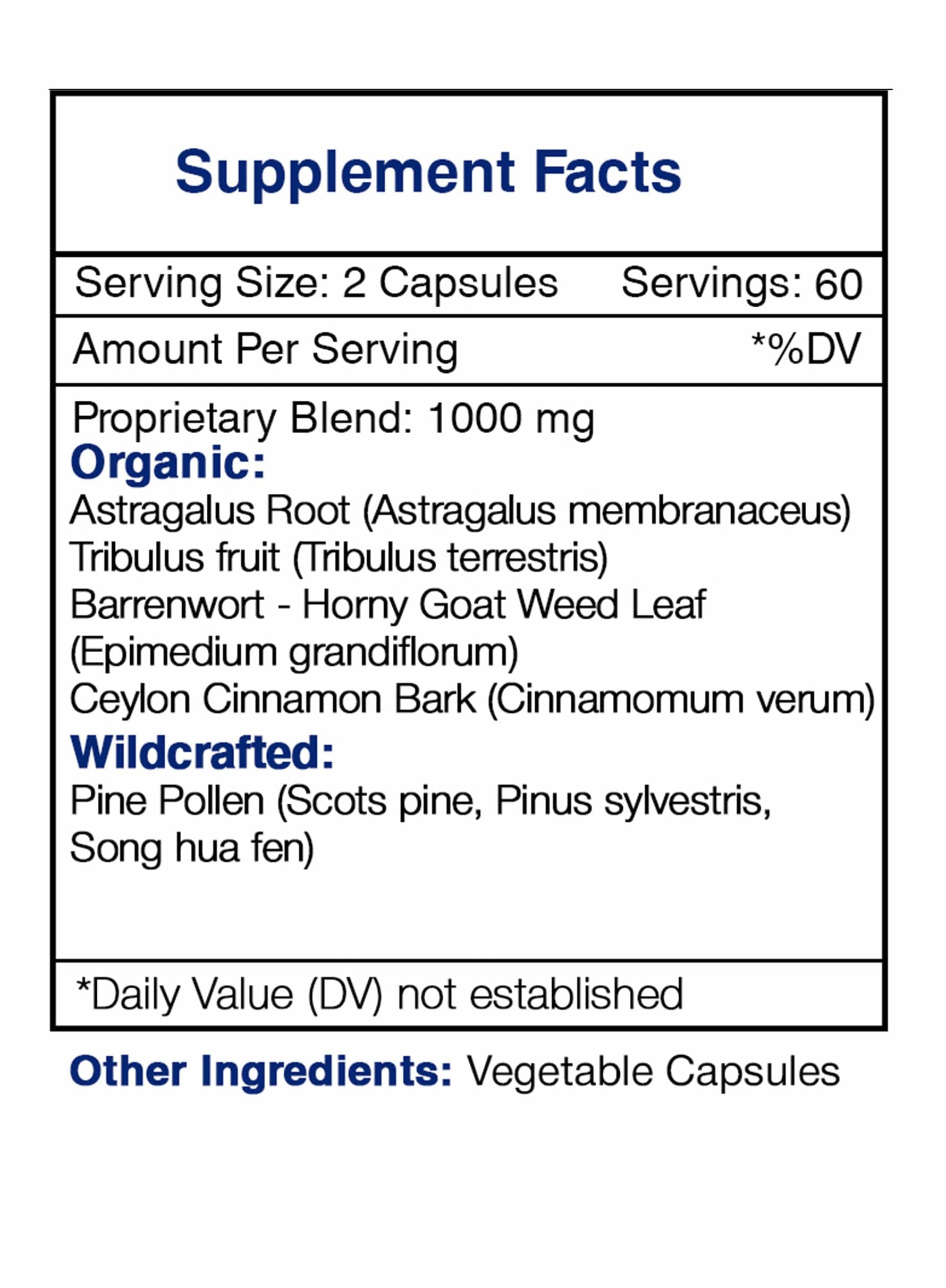 Testosterone Secret Capsules - Male Hormone Support