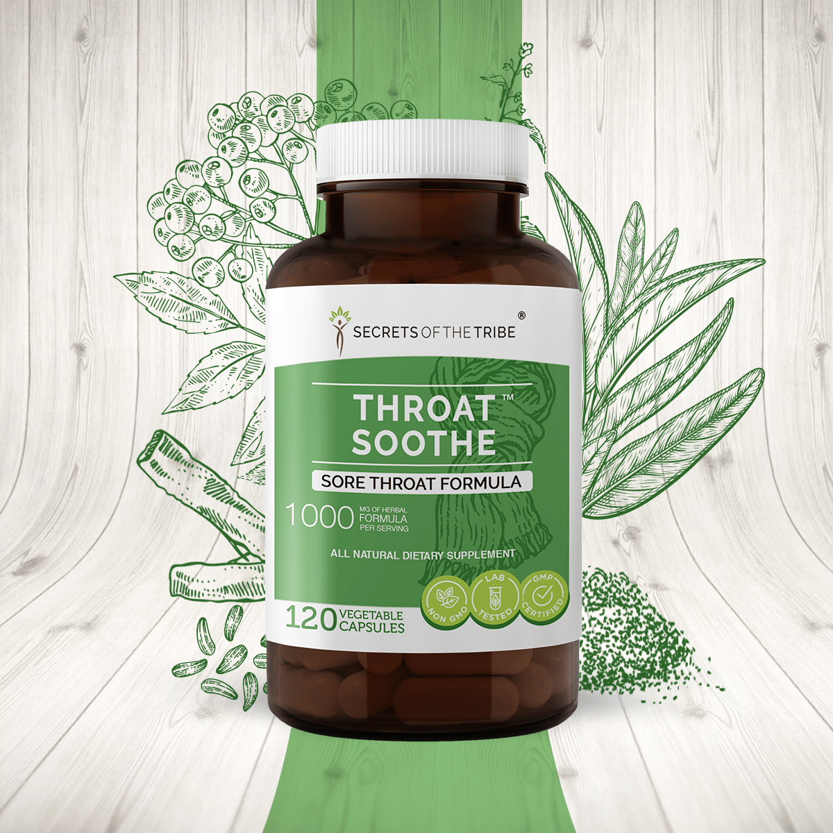Throat Soothe Capsules - Sore Throat Formula
