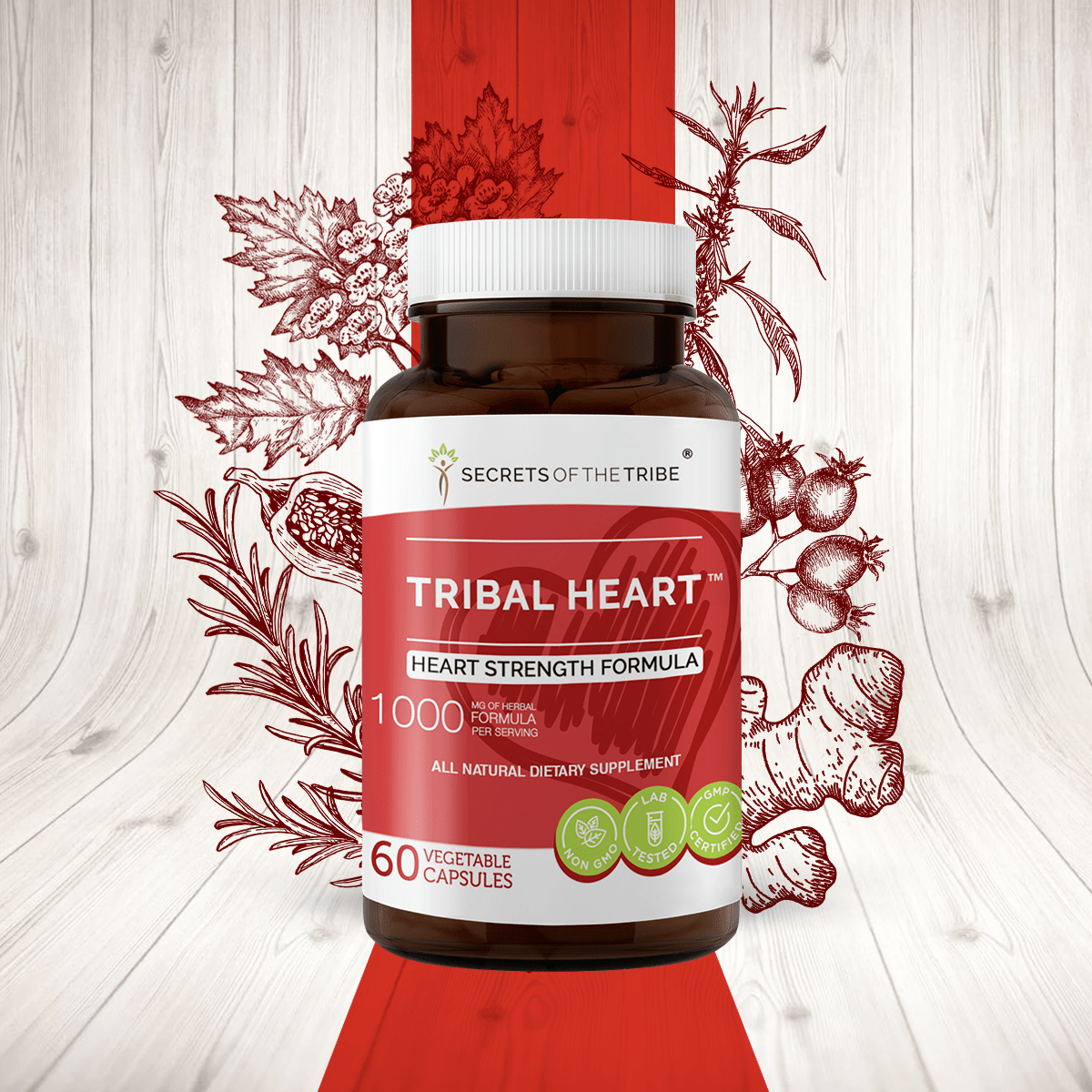 Tribal Heart Capsules - Heart Strength Formula