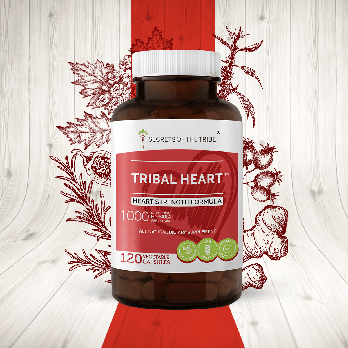 Tribal Heart Capsules - Heart Strength Formula
