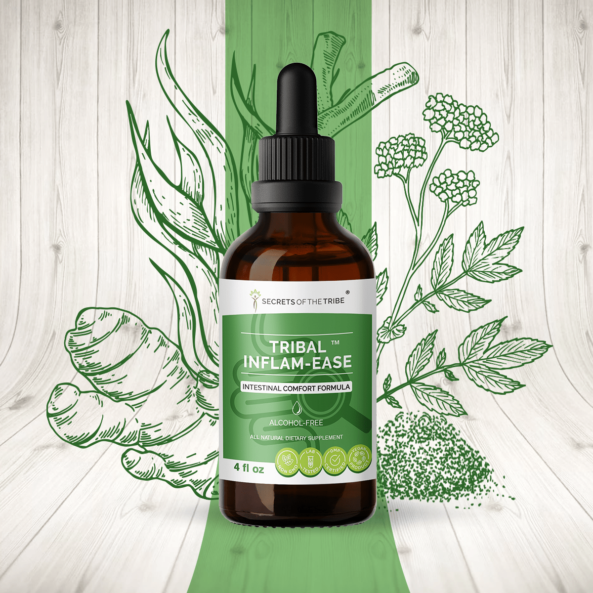 Tribal Inflam-ease - Intestinal Comfort Formula