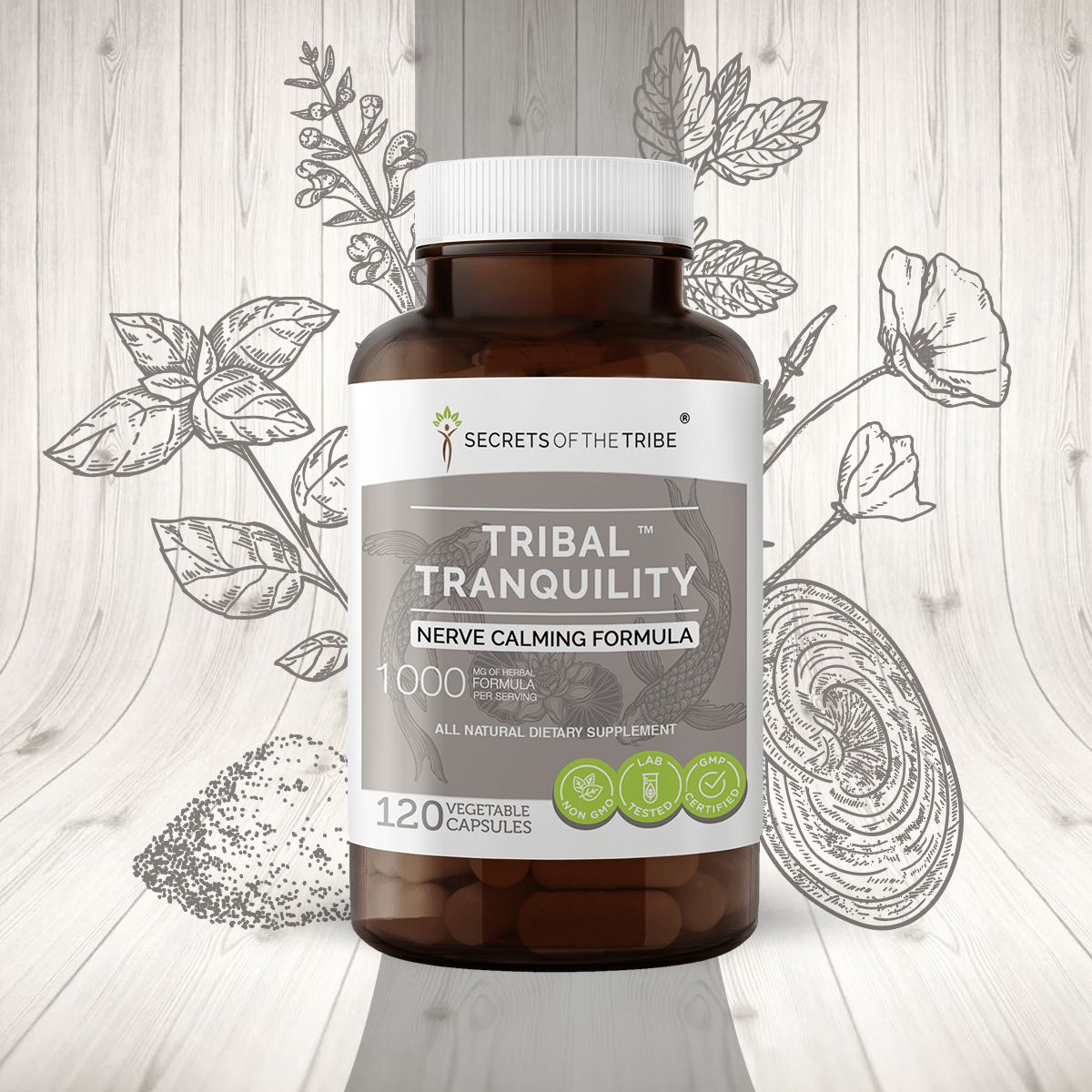 Tribal Tranquility Capsules - Nerve Calming Formula
