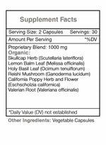 Tribal Tranquility Capsules - Nerve Calming Formula