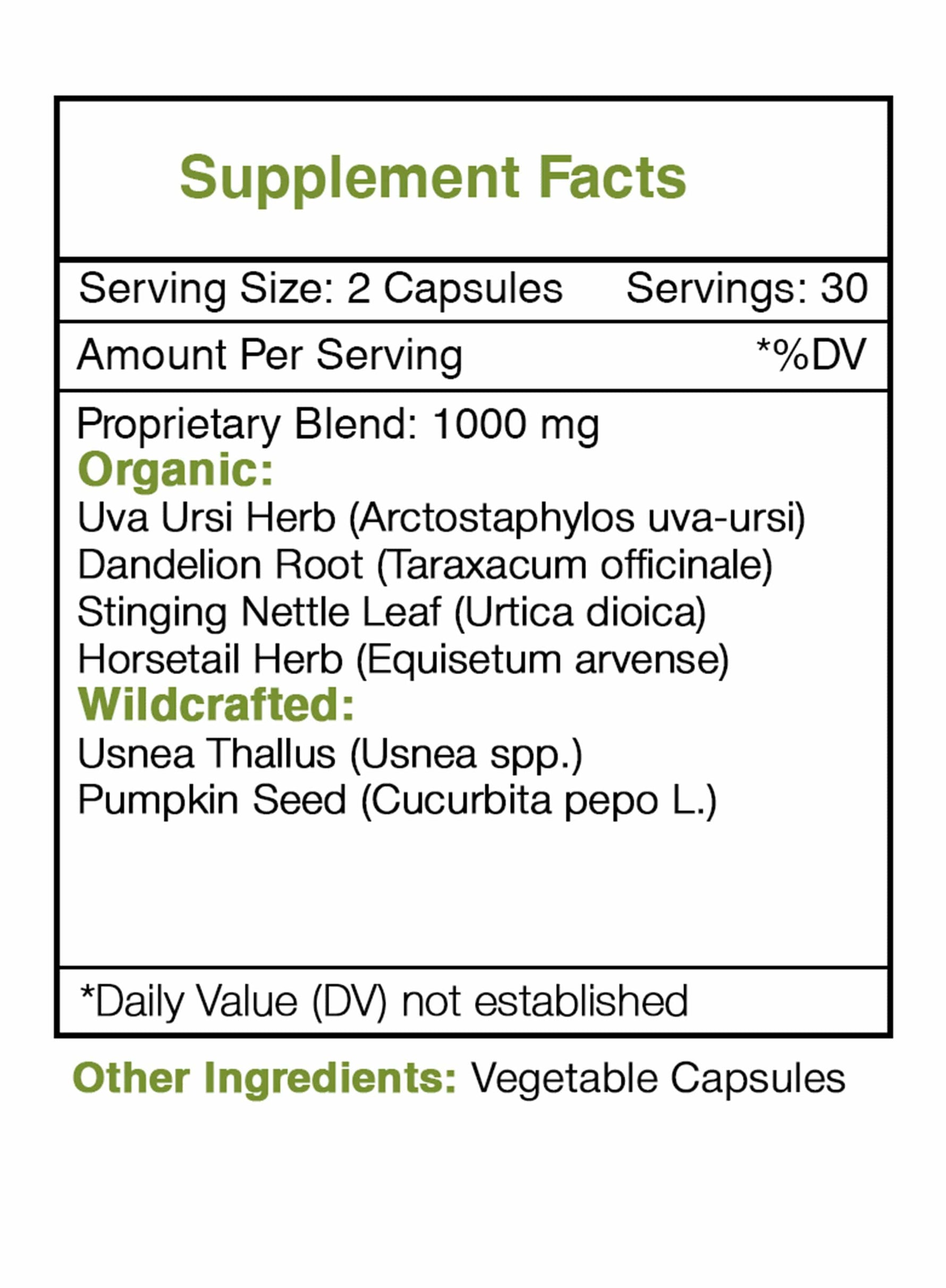 Urinary Secret Capsules - Urinary System Support