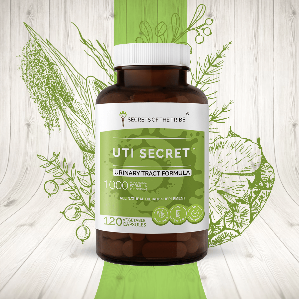 UTI Secret Capsules - Urinary Tract Formula