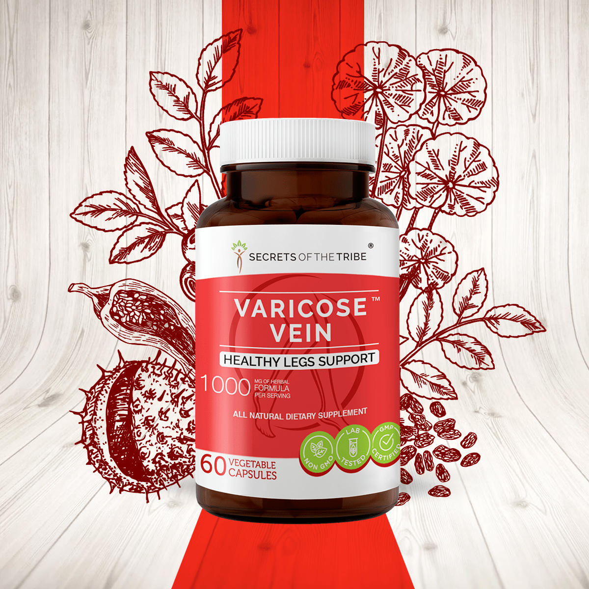 Varicose Vein Capsules - Healthy Legs Support