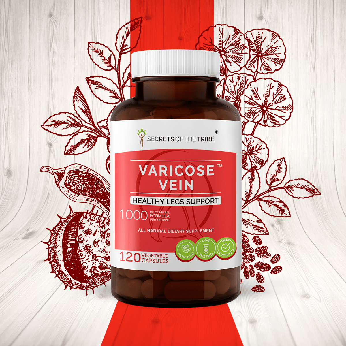 Varicose Vein Capsules - Healthy Legs Support