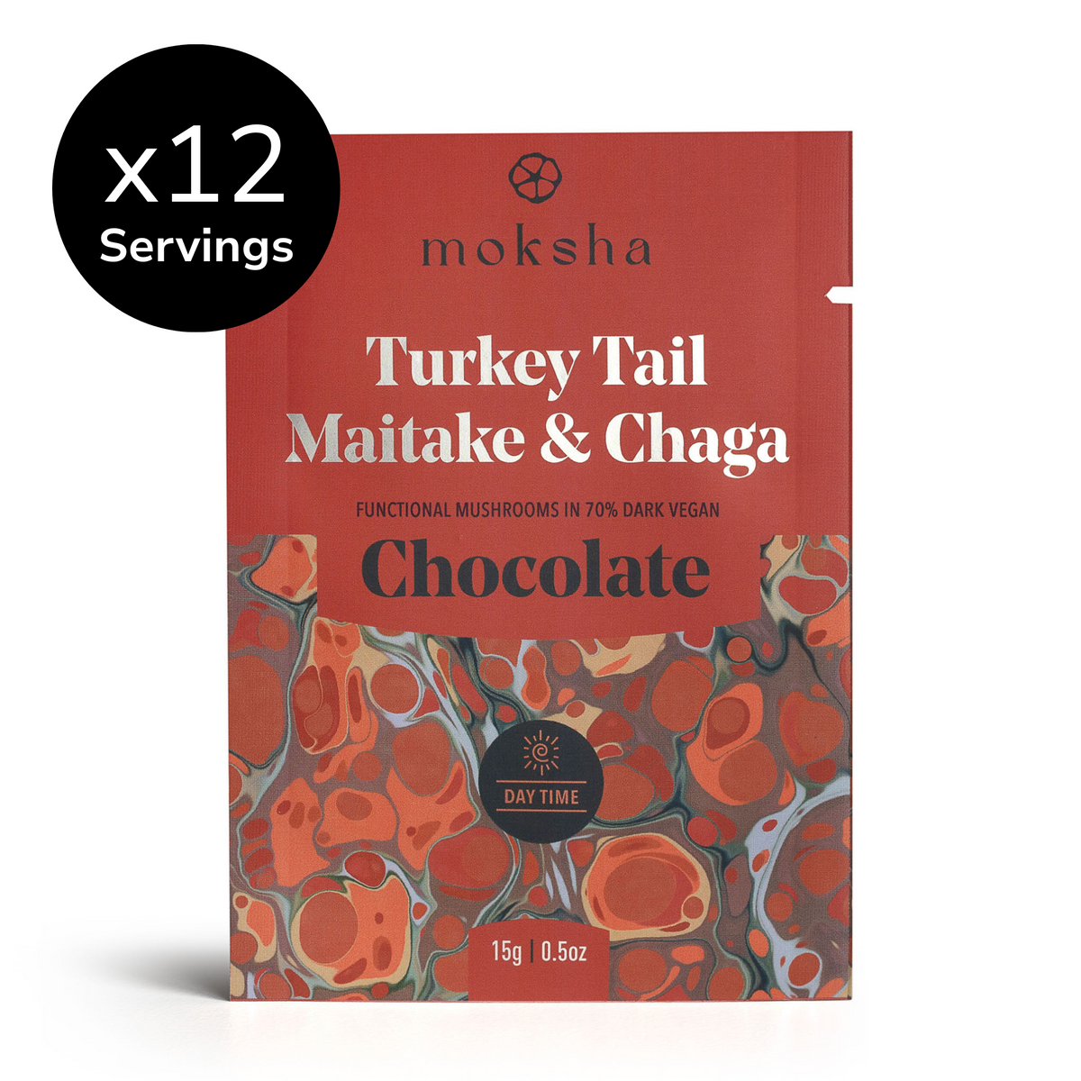 Forest Reserve™ Turkey Tail, Maitake, & Chaga Mushroom Chocolate Squares