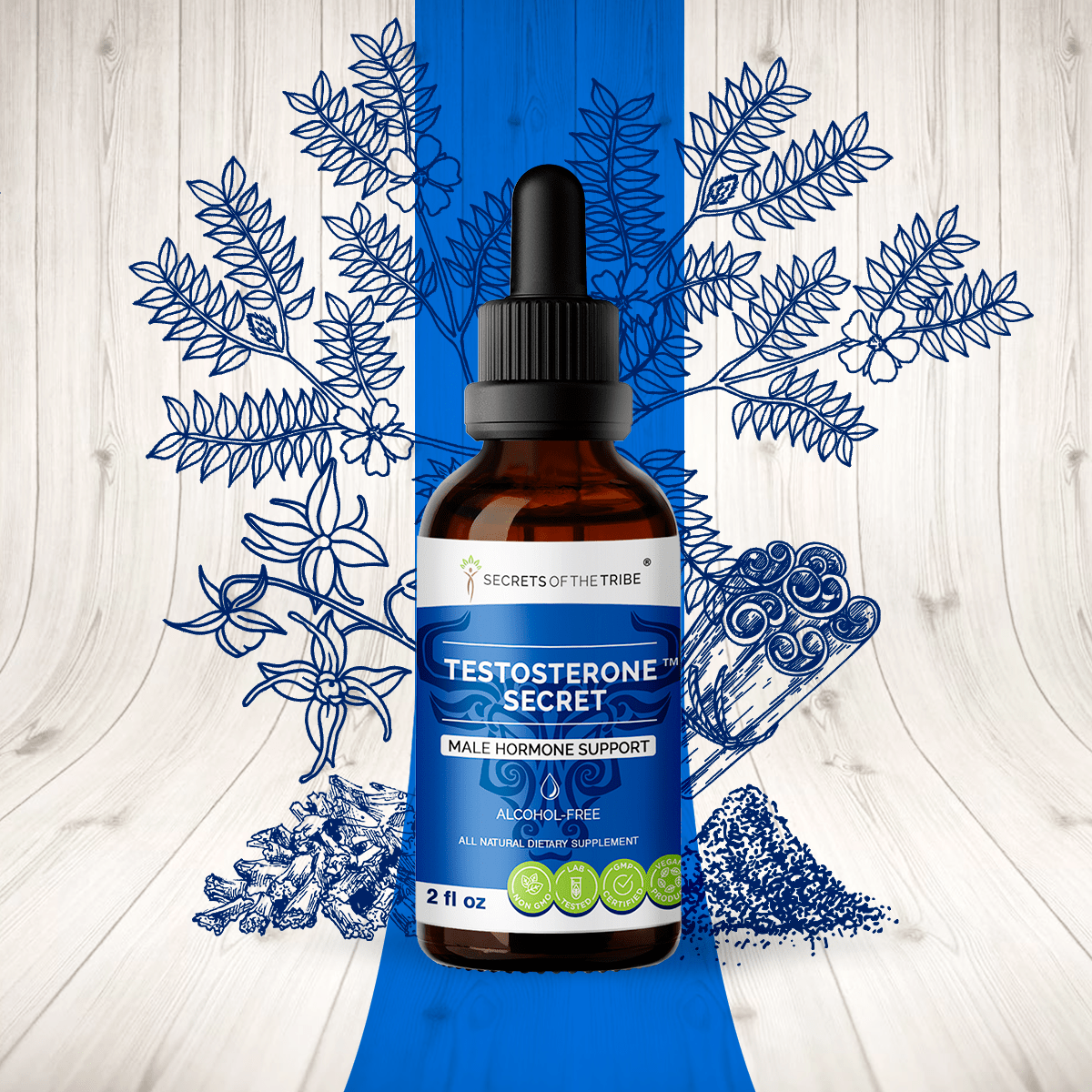 Testosterone Secret - Male Hormone Support
